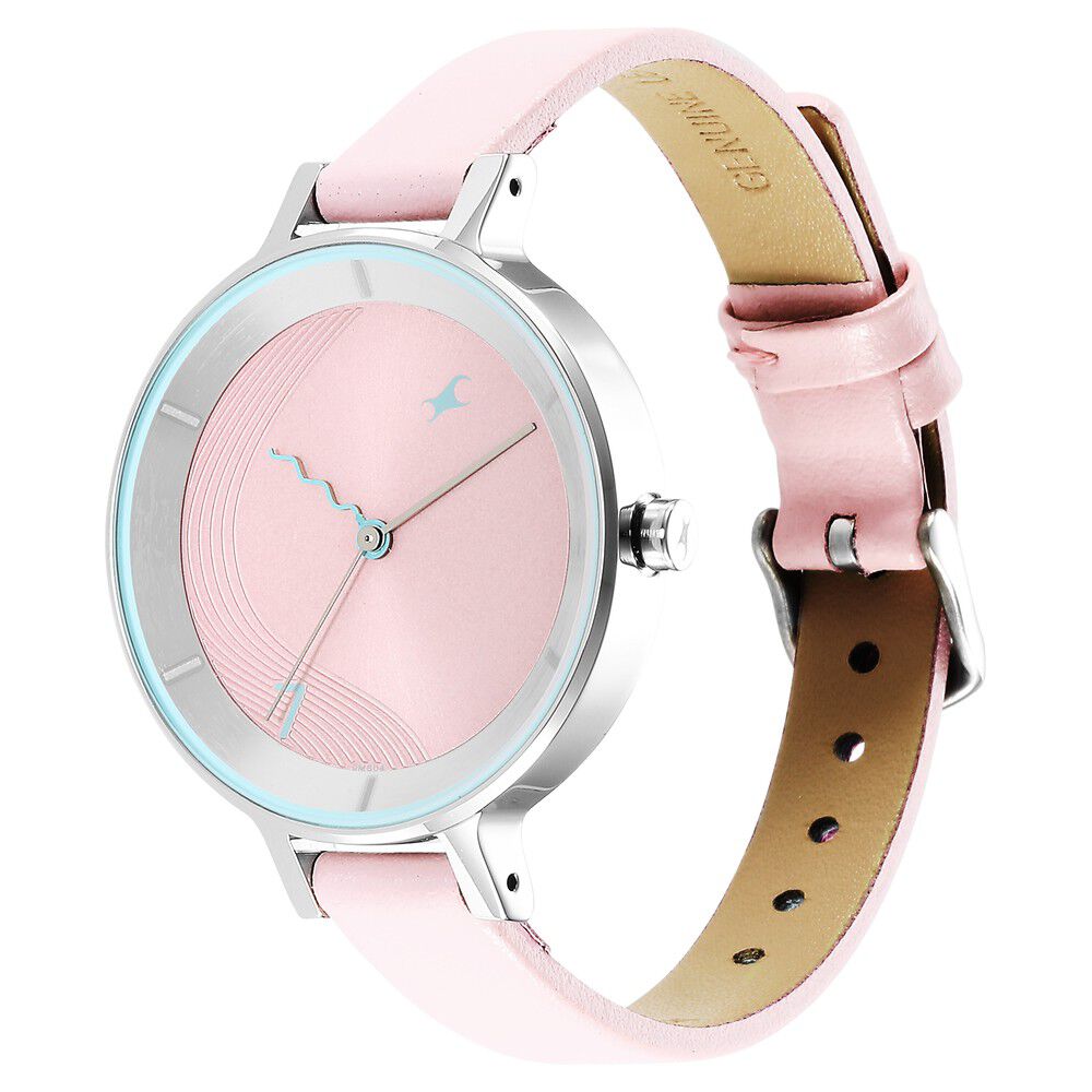 Fastrack pink strap watch sale