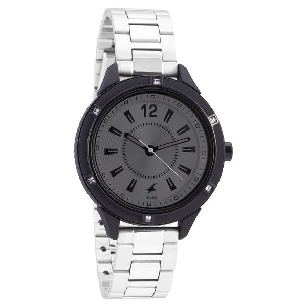Fastrack Varsity Anthracite Dial Quartz Analog Watch for Girls - image number 0