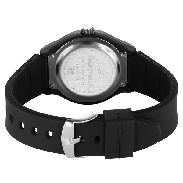 Fastrack Tees Urbanique Quartz Analog Green Dial Silicon Strap Watch For Girls - image number 4