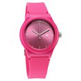 Fastrack Tees Urbanique Quartz Analog Pink Dial Silicon Strap Watch For Girls - image number 1