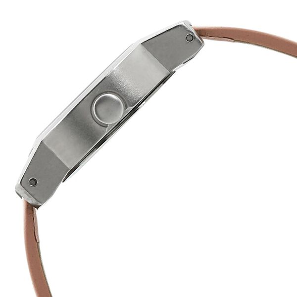 Fastrack Quartz Analog Silver Dial Leather Strap Watch for Girls - image number 2