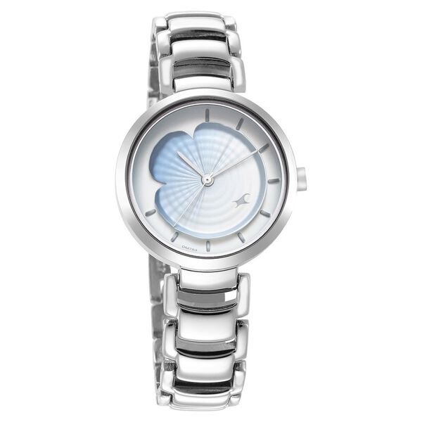 Fastrack Uptown Retreat Quartz Analog Blue Dial Metal Strap Watch for Girls - image number 1