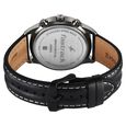 Fastrack Overdrive Quartz Chronograph Tachymeter Grey Dial Black Leather Strap Watch For Guys - image number 4