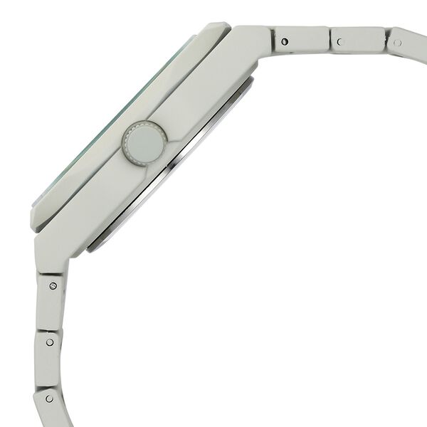 Vyb Hustler By Fastrack Quartz Analog Grey Dial Metal Strap Watch For Guys - image number 4