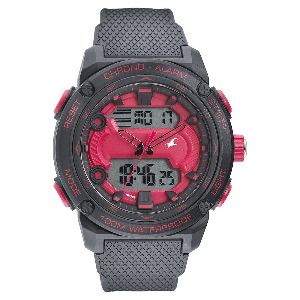 Fastrack digital watch discount time setting
