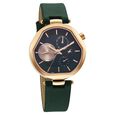 Fastrack Tick Tock Quartz Multifunction Green Dial Leather Strap Watch For Girls - image number 1