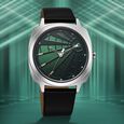 Fastrack Groove Quartz Analog Black Dial Guys Stainless Steel Watch