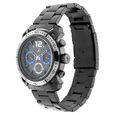 Fastrack All Nighters Quartz Analog Black Dial Stainless Steel Strap Watch for Guys - image number 2