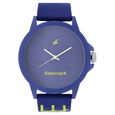 Fastrack All Nighters Quartz Analog Blue Dial Silicone Strap Unisex Watch - image number 0