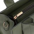 Chic olive satchel - image number 6