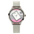 Fastrack Fit Outs Quartz Analog with Date Multicoloured Dial Leather Strap Watch for Girls - image number 1
