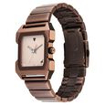 Fastrack Pulse Quartz Analog Beige Dial With Brown Colour Stainless steel Strap Watch for Guys - image number 2