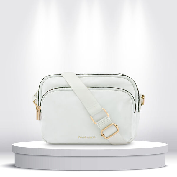 Fastrack Iredescent Sling Bag in White - image number 0