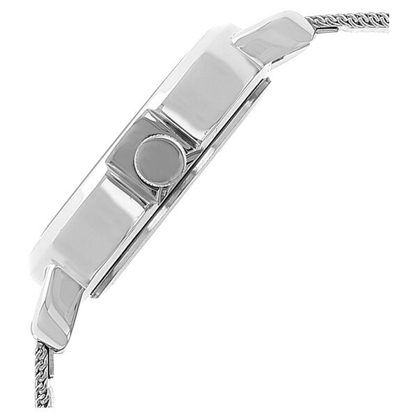 Fastrack Quartz Analog Silver Dial Metal Strap Watch for Girls - image number 2