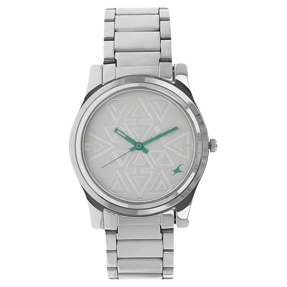 Fastrack women's stainless steel watches discount