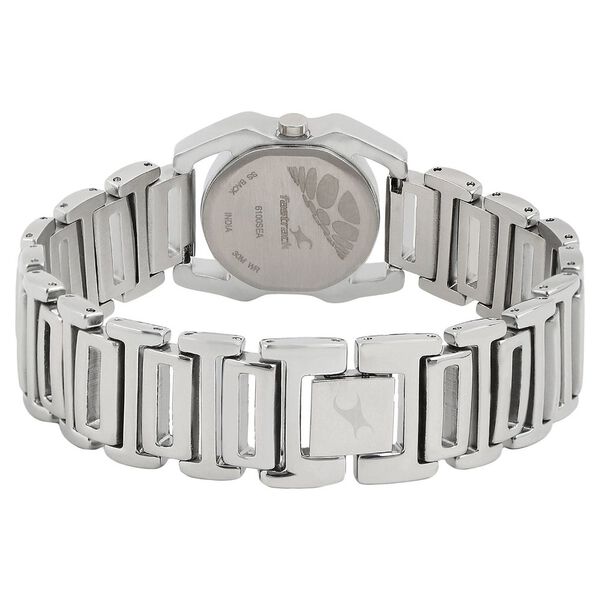 Fastrack Quartz Analog Silver Dial Metal Strap Watch for Girls - image number 2