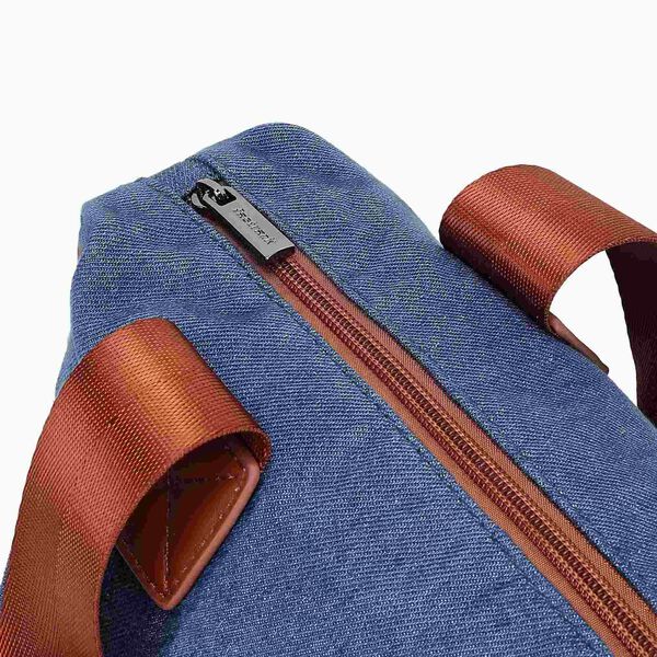 Denim Edge Satchel - image number 6