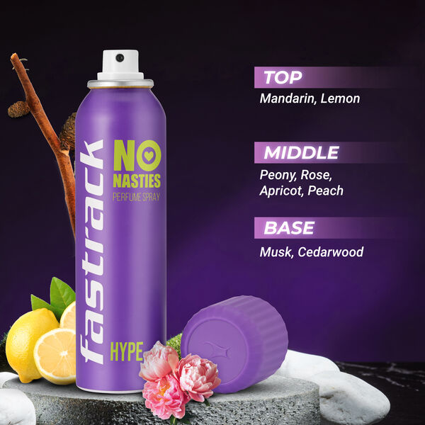 Fastrack No Nasties Perfume Spray - Hype & Legit (Pack of 2) - image number 2