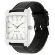 Fastrack Quartz Analog White Dial Leather Strap Watch for Guys - image number 1