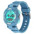 Fastrack Street Line Quartz Analog Digital Blue Dial PU Strap Watch for Girls - image number 3