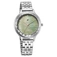 Fastrack Stunners X Quartz Analog Green Dial Stainless Steel Strap Watch For Girls - image number 1
