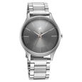 Fastrack Stunners Quartz Analog Grey Dial Metal Strap Watch for Guys - image number 0