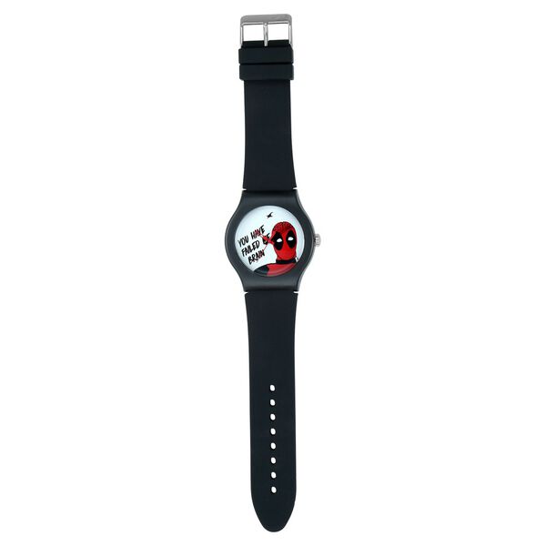 Fastrack Deadpool Quartz Analog Bicolour Dial Silicone Strap Unisex Watch - image number 4