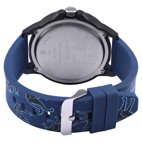 Fastrack Space Rover Quartz Analog Blue Dial Silicone Strap Unisex Watch - image number 4