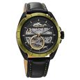 Fastrack Automatics Black Dial Leather Strap Watch for Guys - image number 1