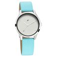 Fastrack Tripster Quartz Analog White Dial Leather Strap Watch for Girls - image number 0