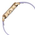 Fastrack Stunners Quartz Multifunction Purple Dial Leather Strap Watch for Girls - image number 3