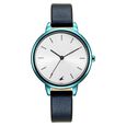 Fastrack Glitch Quartz Analog Silver Dial Leather Strap Watch for Girls - image number 1