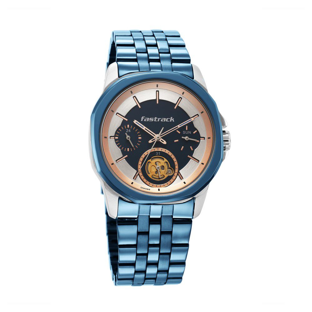 Fastrack watches outlet blue color
