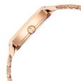 Fastrack Tick Tock Quartz Analog Silver Dial With Rose Gold Stainless steel Strap Watch for Girls - image number 3