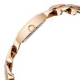 Vyb Runway By Fastrack Quartz Analog Brown Dial Rose Gold Metal Strap Watch For Girls - image number 4