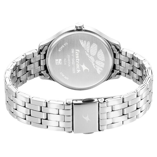 Fastrack Stunners Quartz Analog Rose Gold Dial Stainless Steel Strap Watch for Girls - image number 5