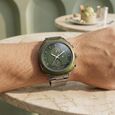 Fastrack Gelato Gunmetal chronograph watch with Pista green dial for Guys - image number 7