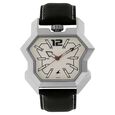 Fastrack Quartz Analog Black Dial Leather Strap Watch for Guys