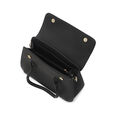 Fastrack Large Satchel Bag for Women | Structured, Stylish Bag With Spacious Compartments | Classic Work Bag Made of High Quality Faux Leather (Black) - image number 6