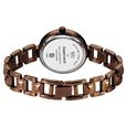 Vyb Manifester By Fastrack Quartz Analog Brown Dial Brown Metal Strap Watch For Girls - image number 6