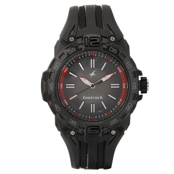 Fastrack Trendies Quartz Analog Bicolour Dial PU Strap Watch for Guys - image number 1