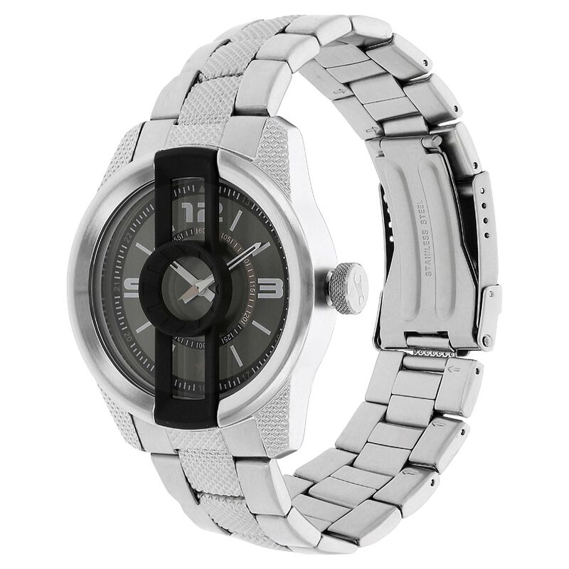 Buy Online Fastrack Quartz Analog Green Dial Stainless Steel Strap