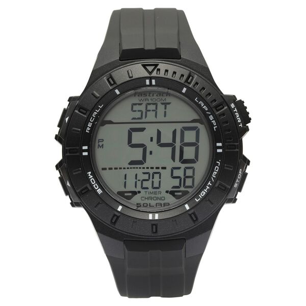 Fastrack Streetwear Digital Dial PU Strap Watch for Guys - image number 3