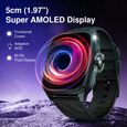 Fastrack New Astor FS1 PRO Smartwatch, Large Super AMOLED Display 5 CM AOD, NextGen Chipset lag Free & Fast Experience - image number 1