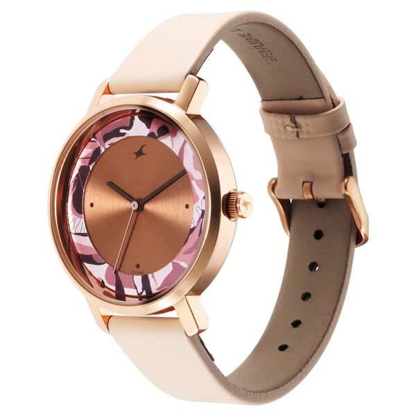 Fastrack Urban Camo Brown Dial Watch for Girls - image number 2