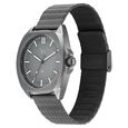 Vyb Aviator By Fastrack Quartz Analog Grey Dial Grey Stainless Steel Strap Watch For Guys - image number 2