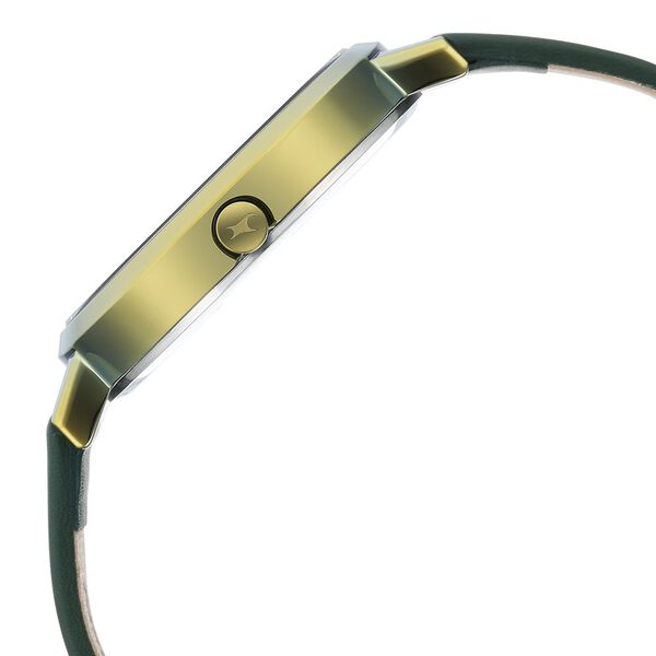 Fastrack Style Up Black Dial Leather Strap Watch for Girls - image number 4