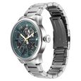 Fastrack Automatics Green Dial Silver Metal Strap Automatic Watch ForGuys - image number 3
