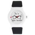 Fastrack Valentine Quartz Analog White Dial Silicone Strap Unisex Watch - image number 0