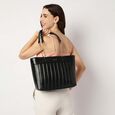 Quilted Tote Bag - image number 1